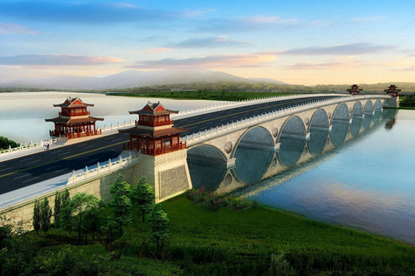 曲阜市尼山大橋