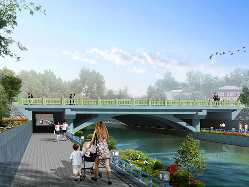 微山縣老寨子河橋